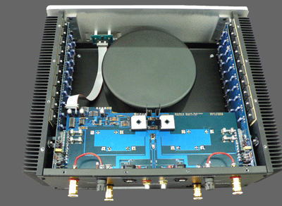 Sanders Magtech amp inside view Amplifier_Magtech_inside